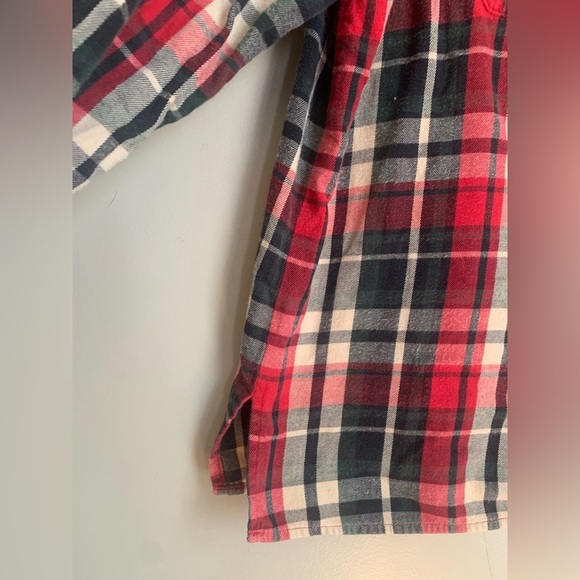 Jones new York sport vtg plaid zip up jacket coat fall size large? - Picture 2 of 6